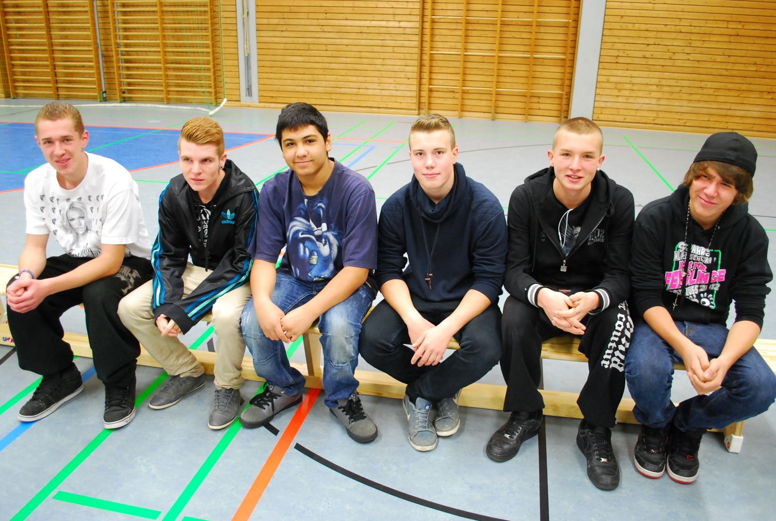 Die Helfer von der 10. Klasse